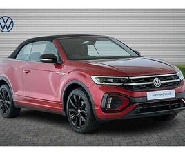 VOLKSWAGEN T-ROC CABRIOLET VOLKSWAGEN T-ROC CABRIOLET - 1.5 TSI R-LINE 2DR DSG