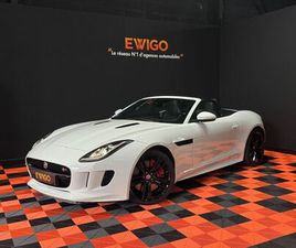 JAGUAR F-TYPE ROADSTER PACK S V6 3.0 340 CH / MERIDIAN / CAMERA DE RECUL / SIEGES ELECTRIQUES CHAUFFANTS