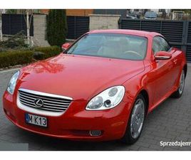 LEXUS SC SC 430 LEXUS SC 4.3 BENZYNA 285KM 2002R MIŃSK MAZOWIECKI - SPRZEDAJEMY.PL