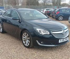 VAUXHALL INSIGNIA 2015 VAUXHALL INSIGNIA 2.0 CDTI ECOFLEX ELITE NAV EURO 5 (START/STOP) 5DR HATCHBACK DIESEL MANUAL
