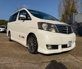 TOYOTA ALPHARD 3.0 V6 VVTI AUTO, TWIN SUNROOFS, 8 SEATER, 2004-54-REG,