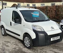 2012 CITROEN NEMO 1.3 HDI LX [NON START/STOP] PANEL VAN DIESEL MANUAL