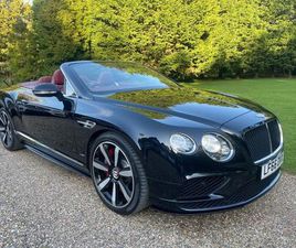 BENTLEY CONTINENTAL 4.0 V8 GTC S AUTO 4WD EURO 6 2DR