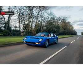 LAMBORGHINI MIURA P400 - ORIGINAL & STRIKING COLOUR COMBINATION OF BLEU MIURA OVER SKAY SENAPE [DK2298]