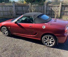 MG MGTF MG MOTOR UK, MGTF, CONVERTIBLE, 2010, MANUAL, 1796 (CC), 2 DOORS