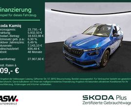 SKODA KAMIQ MONTE CARLO 1,0 TSI DSG LED NAVI PANO VC