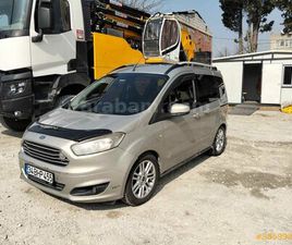 GALERIDEN FORD TOURNEO COURIER 1.6 TDCI TITANIUM 2015 MODEL İSTANBUL 190.000 KM BEJ - 38599814 | ARABAM.COM