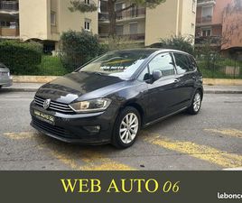 VOLKSWAGEN GOLF SPORTSVAN VOLKSWAGEN GOLF VII SPORTSVAN 1.6 TDI DSG7 110 CV GPS BOITE AUTO