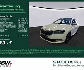 SKODA FABIA COMBI SKODA FABIA COMBI BEST OF 1.0 TSI LED NAVI PDC SHZ