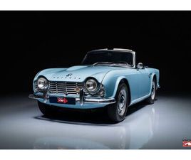 1963 TRIUMPH TR4 - MATCHING NR. AND COLOUR 'POWDER BLUE'. LOVELY FRAME UP RESTORED BY HIGHLY RESPECTED TRIUMPH SPECIALIST IN THE NETHERLANDS. PRESENTS EXCEPTION