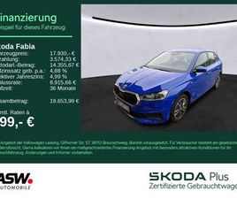 SKODA FABIA TOUR 1.0 TSI LED NAVI PDC SHZ