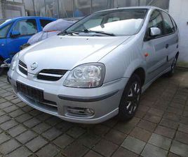 NISSAN ALMERA TINO TEKNA-TEILLEDER-ALKANTARA-RÜCK-CAMERA-AHK-ESD-.