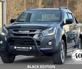 ISUZU D-MAX 1.9 (163 HK) DC 4WD/SKINN/CC/R.KAM/H.FESTE/BLACKEDITION