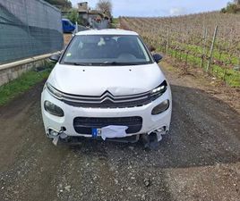 CITROEN C3 2019 1.5 EURO6 INCIDENTATA MARCIANTE
