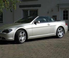 E64 630I CABRIO 258 PS 8-FACH BEREIFT ...