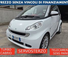 SMART FORTWO TURBO CABRIO SERVOSTERZO TELECAMERA