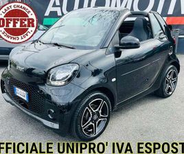 SMART FORTWO FORTWO CABRIO CABRIO EQ PULSE 22KW PRONTA CONSEGNA