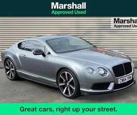 BENTLEY CONTINENTAL GT 4.0 V8 GT S AUTO 4WD EURO 5 2DR
