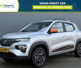 DACIA SPRING - COMFORT PLUS ORANGE PACK 27 KWH AUTOMAAT | NAVIGATIE | PARKEERCAMERA | CRUISE CONTROL | AI