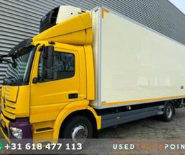 MERCEDES-BENZ ATEGO, 1218 / CARRIER / EURO 6 / KLIMA / TAIL LIFT / DIESEL + ELCTRO / NL TRUCK