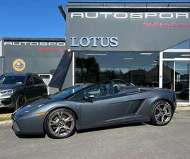 LAMBORGHINI GALLARDO GALLARDO SPYDER 5.0 V10 E-GEAR