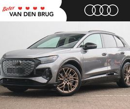 AUDI Q4 E-TRON 40 S EDITION 77 KWH | LEDEREN SPORTSTOELEN | CAMERA | LED MATRIX | ACC | SMARTPHONE INTERFACE |