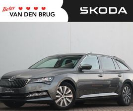 SKODA SUPERB 1.4 TSI IV BUSINESS EDITION PLUS | WEGKLAPBARE TREKHAAK | ELEKTRISCH VERSTELBARE STOELEN + MEMORY | GELUIDSISOLEREND GLAS | STOELVERWARMING |