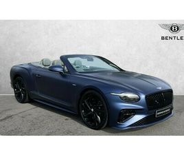 BENTLEY CONTINENTAL GTC 4.0 V8 HYBRID SPEED 2DR AUTO
