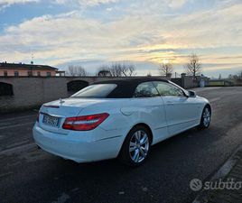 MERCEDES CLASSE E CABRIO - 160000 KM