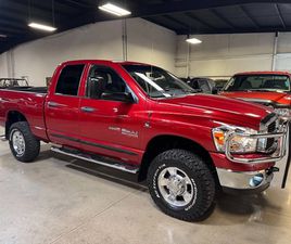 2006 DODGE RAM 3500 BIG HORN 4X4 6SPD MANUAL 5.9L H.O CUMMINS DIESEL