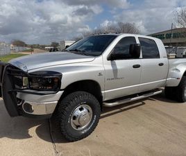 2006 DODGE RAM 3500 SLT MEGA 4X4 G56 MANUAL 89K 5.9L CUMMINS HO DIESEL