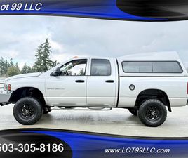 2003 RAM 3500 SLT QUAD CAB 4X4 CUMMINS 5.9 TURBO DIESEL LIFTED