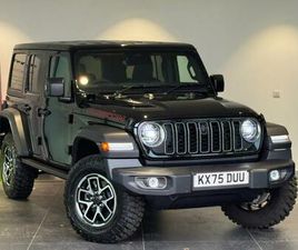 2025 JEEP WRANGLER 2.0 GME RUBICON 4DR AUTO8 CONVERTIBLE PETROL AUTOMATIC