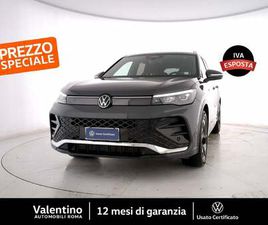 VOLKSWAGEN TIGUAN ALLSPACE 2.0 TDI SCR DSG 4MOTION R-LINE DEL 2024 USATA A ROMA
