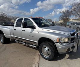2004 DODGE RAM 3500 SLT 4X4 NV5600 MANUAL 5.9L CUMMINS H.O DIESEL