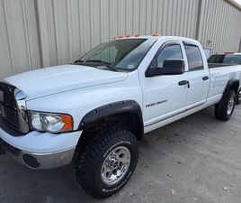 2005 DODGE RAM 3500 LARAMIE 4X4 G56 MANUAL 5.9L CUMMINS H.O SRW 1TON