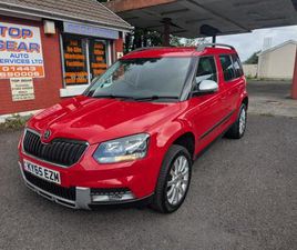 2015 SKODA YETI 1.2 TSI [110] SE 5DR DSG HATCHBACK PETROL AUTOMATIC