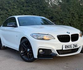 BMW SERIE 2 218D 2015 BMW 2 SERIES 2.0TD 218D M SPORT (141BHP) COUPE 2D