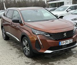 PEUGEOT 5008 PEUGEOT 5008 1.5 BLUEHDI ALLURE EAT8 (7 SZEMÉLYES ) ÁFÁS!NAVI!7SZEMÉLY!LED!ÜLÉSFŰTÉS!LED!