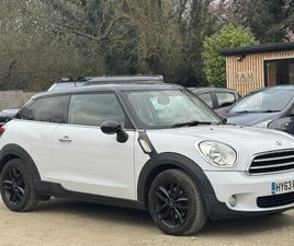 MINI PACEMAN COOPER 2013 1.6 COOPER SUV 3DR PETROL MANUAL EURO 5 (START/STOP) (122 PS)