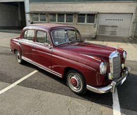 MERCEDES PONTON 220 S MERCEDES PONTON 220 S MIT ORIGINALEM STOFF- SCHIEBEDACH