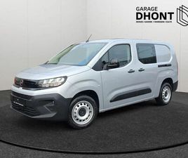 OPEL COMBO DUBBELE CABINE XL - 1.5 DIESEL - MANUEEL - 100PK