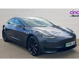TESLA MODEL 3 PERFORMANCE AWD 4DR [PERFORMANCE UPGRADE] AUTO