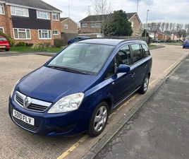 VAUXHALL, ZAFIRA, MPV, 2010, MANUAL, 1598 (CC), 5 DOORS