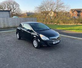 2013 VAUXHALL CORSA VAN 1.3 CDTI S/S EURO-5 BLACK HATCHBACK MOT-2026 NO-VAT FREE UK DELIVERY