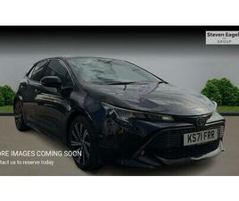 TOYOTA COROLLA TOYOTA COROLLA DESIGN HATCHBACK'S 1.8 VVT-H DESIGN CVT EURO 6 (START/STOP) 5DR