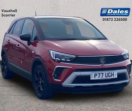 2021 VAUXHALL CROSSLAND 1.2 TURBO SRI EDITION 5DR HATCHBACK PETROL MANUAL