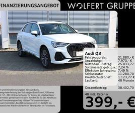 AUDI Q3 45 TFSI E S LINE S TRONIC 0,5%*ACC*RFK*AHK