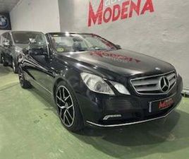 MERCEDES-BENZ CLASE E CABRIO E 350 CDI BE AVANTGARDE