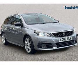 PEUGEOT 308 308 1.5 BLUEHDI 130 GT LINE 5DR ESTATE ESTATE 2020, 36011 MILES, £10875.0 - 33230707 - EXCHANGEANDMART.CO.UK